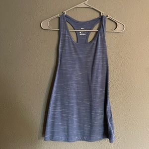 Blue Nike dri-fit tank top